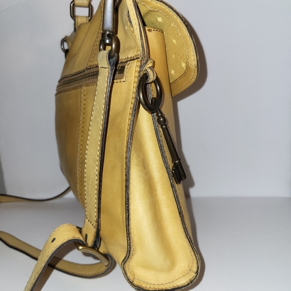 🔥RARE🗝️Fossil Vintage Revival Satchel - Picture 3 of 8